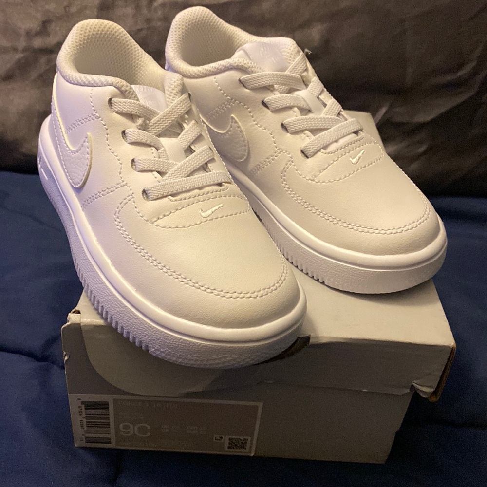 White Nike sneakers